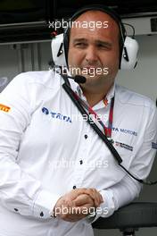 24.06.2011 Valencia, Spain,  Colin Kolles (GER), Hispania Racing Team, Team Principal  - Formula 1 World Championship, Rd 08, European Grand Prix, Friday Practice