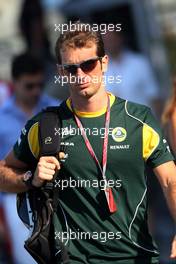 24.06.2011 Valencia, Spain,  Jarno Trulli (ITA), Team Lotus - Formula 1 World Championship, Rd 08, European Grand Prix, Friday