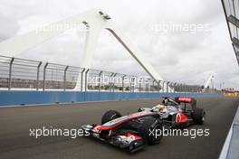 24.06.2011 Valencia, Spain,  Lewis Hamilton (GBR), McLaren Mercedes  - Formula 1 World Championship, Rd 08, European Grand Prix, Friday Practice