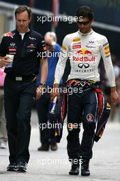 24.06.2011 Valencia, Spain,  Mark Webber (AUS), Red Bull Racing  - Formula 1 World Championship, Rd 08, European Grand Prix, Friday Practice