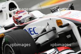 24.06.2011 Valencia, Spain,  Kamui Kobayashi (JAP), Sauber F1 Team - Formula 1 World Championship, Rd 08, European Grand Prix, Friday Practice