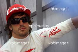 24.06.2011 Valencia, Spain,  Fernando Alonso (ESP), Scuderia Ferrari - Formula 1 World Championship, Rd 08, European Grand Prix, Friday Practice