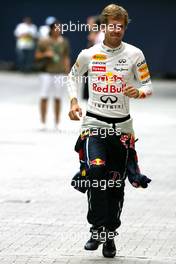 24.06.2011 Valencia, Spain,  Sebastian Vettel (GER), Red Bull Racing  - Formula 1 World Championship, Rd 08, European Grand Prix, Friday Practice
