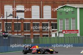 24.06.2011 Valencia, Spain,  Sebastian Vettel (GER), Red Bull Racing  - Formula 1 World Championship, Rd 08, European Grand Prix, Friday Practice