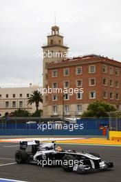 24.06.2011 Valencia, Spain,  Pastor Maldonado (VEN), AT&T Williams - Formula 1 World Championship, Rd 08, European Grand Prix, Friday Practice
