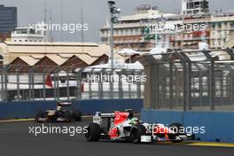 24.06.2011 Valencia, Spain,  Vitantonio Liuzzi (ITA), Hispania Racing Team, HRT - Formula 1 World Championship, Rd 08, European Grand Prix, Friday Practice