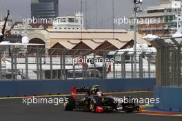 24.06.2011 Valencia, Spain,  Vitaly Petrov (RUS), Lotus Renalut F1 Team  - Formula 1 World Championship, Rd 08, European Grand Prix, Friday Practice