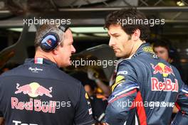 24.06.2011 Valencia, Spain,  Mark Webber (AUS), Red Bull Racing - Formula 1 World Championship, Rd 08, European Grand Prix, Friday Practice