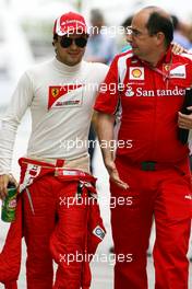 24.06.2011 Valencia, Spain,  Felipe Massa (BRA), Scuderia Ferrari  - Formula 1 World Championship, Rd 08, European Grand Prix, Friday Practice