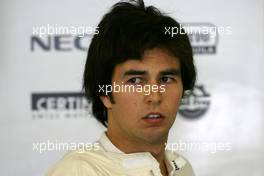 24.06.2011 Valencia, Spain,  Sergio Perez (MEX), Sauber F1 Team  - Formula 1 World Championship, Rd 08, European Grand Prix, Friday Practice