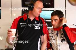 24.06.2011 Valencia, Spain,  Jérôme d'Ambrosio (BEL), Marussia Virgin Racing - Formula 1 World Championship, Rd 08, European Grand Prix, Friday Practice