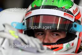 24.06.2011 Valencia, Spain,  Sergio Pérez (MEX), Sauber F1 Team - Formula 1 World Championship, Rd 08, European Grand Prix, Friday Practice