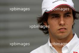 24.06.2011 Valencia, Spain,  Sergio Pérez (MEX), Sauber F1 Team - Formula 1 World Championship, Rd 08, European Grand Prix, Friday