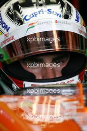 24.06.2011 Valencia, Spain,  Adrian Sutil (GER), Force India  - Formula 1 World Championship, Rd 08, European Grand Prix, Friday Practice