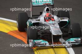 24.06.2011 Valencia, Spain,  Michael Schumacher (GER), Mercedes GP  - Formula 1 World Championship, Rd 08, European Grand Prix, Friday Practice