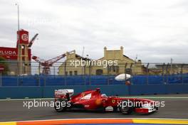 24.06.2011 Valencia, Spain,  Fernando Alonso (ESP), Scuderia Ferrari  - Formula 1 World Championship, Rd 08, European Grand Prix, Friday Practice