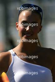 26.06.2011 Valencia, Spain,  Grid girl - Formula 1 World Championship, Rd 08, European Grand Prix, Sunday Pre-Race Grid