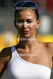 26.06.2011 Valencia, Spain,  Grid girl - Formula 1 World Championship, Rd 08, European Grand Prix, Sunday Pre-Race Grid