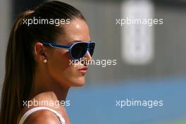 26.06.2011 Valencia, Spain,  Grid girl - Formula 1 World Championship, Rd 08, European Grand Prix, Sunday Pre-Race Grid