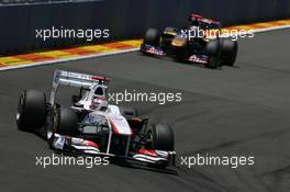 26.06.2011 Valencia, Spain,  Kamui Kobayashi (JAP), Sauber F1 Team  - Formula 1 World Championship, Rd 08, European Grand Prix, Sunday Race