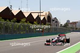 26.06.2011 Valencia, Spain,  Jenson Button (GBR), McLaren Mercedes - Formula 1 World Championship, Rd 08, European Grand Prix, Sunday Race