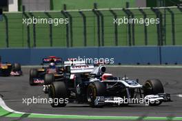 26.06.2011 Valencia, Spain,  Rubens Barrichello (BRA), AT&T Williams - Formula 1 World Championship, Rd 08, European Grand Prix, Sunday Race