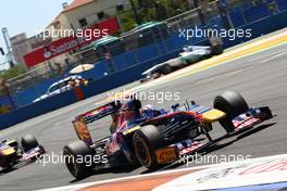 26.06.2011 Valencia, Spain,  Sébastien Buemi (SUI), Scuderia Toro Rosso - Formula 1 World Championship, Rd 08, European Grand Prix, Sunday Race
