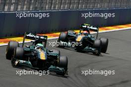 26.06.2011 Valencia, Spain,  Heikki Kovalainen (FIN), Team Lotus  - Formula 1 World Championship, Rd 08, European Grand Prix, Sunday Race