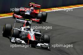 26.06.2011 Valencia, Spain,  Vitantonio Liuzzi (ITA), Hispania Racing Team, HRT  - Formula 1 World Championship, Rd 08, European Grand Prix, Sunday Race