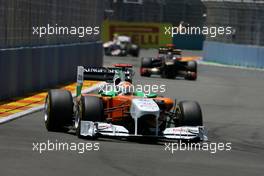 26.06.2011 Valencia, Spain,  Adrian Sutil (GER), Force India  - Formula 1 World Championship, Rd 08, European Grand Prix, Sunday Race