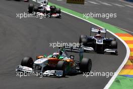 26.06.2011 Valencia, Spain,  Paul di Resta (GBR), Force India F1 Team - Formula 1 World Championship, Rd 08, European Grand Prix, Sunday Race