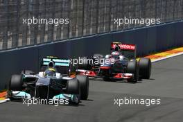 26.06.2011 Valencia, Spain,  Nico Rosberg (GER), Mercedes GP  - Formula 1 World Championship, Rd 08, European Grand Prix, Sunday Race