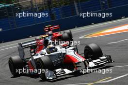 26.06.2011 Valencia, Spain,  Vitantonio Liuzzi (ITA), Hispania Racing Team, HRT - Formula 1 World Championship, Rd 08, European Grand Prix, Sunday Race