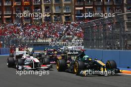 26.06.2011 Valencia, Spain,  Sergio Perez (MEX), Sauber F1 Team  - Formula 1 World Championship, Rd 08, European Grand Prix, Sunday Race