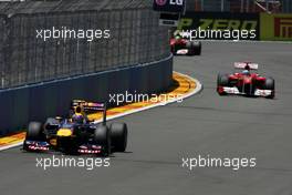 26.06.2011 Valencia, Spain,  Mark Webber (AUS), Red Bull Racing  - Formula 1 World Championship, Rd 08, European Grand Prix, Sunday Race
