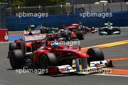 26.06.2011 Valencia, Spain,  Fernando Alonso (ESP), Scuderia Ferrari - Formula 1 World Championship, Rd 08, European Grand Prix, Sunday Race