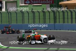 26.06.2011 Valencia, Spain,  Adrian Sutil (GER), Force India F1 Team - Formula 1 World Championship, Rd 08, European Grand Prix, Sunday Race