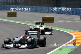 26.06.2011 Valencia, Spain,  Michael Schumacher (GER), Mercedes GP Petronas F1 Team - Formula 1 World Championship, Rd 08, European Grand Prix, Sunday Race