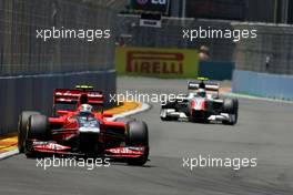 26.06.2011 Valencia, Spain,  Jerome d'Ambrosio (BEL), Virgin Racing  - Formula 1 World Championship, Rd 08, European Grand Prix, Sunday Race