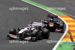 26.06.2011 Valencia, Spain,  Kamui Kobayashi (JAP), Sauber F1 Team - Formula 1 World Championship, Rd 08, European Grand Prix, Sunday Race