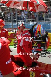 26.06.2011 Valencia, Spain,  Fernando Alonso (ESP), Scuderia Ferrari  - Formula 1 World Championship, Rd 08, European Grand Prix, Sunday Race