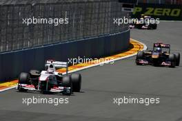 26.06.2011 Valencia, Spain,  Kamui Kobayashi (JAP), Sauber F1 Team  - Formula 1 World Championship, Rd 08, European Grand Prix, Sunday Race