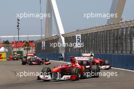 26.06.2011 Valencia, Spain,  Fernando Alonso (ESP), Scuderia Ferrari  - Formula 1 World Championship, Rd 08, European Grand Prix, Sunday Race