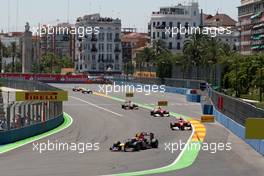 26.06.2011 Valencia, Spain,  Mark Webber (AUS), Red Bull Racing, RB7 - Formula 1 World Championship, Rd 08, European Grand Prix, Sunday Race