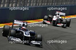 26.06.2011 Valencia, Spain,  Rubens Barrichello (BRA), Williams F1 Team  - Formula 1 World Championship, Rd 08, European Grand Prix, Sunday Race