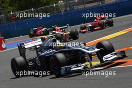 26.06.2011 Valencia, Spain,  Pastor Maldonado (VEN), AT&T Williams - Formula 1 World Championship, Rd 08, European Grand Prix, Sunday Race