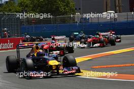 26.06.2011 Valencia, Spain,  Mark Webber (AUS), Red Bull Racing - Formula 1 World Championship, Rd 08, European Grand Prix, Sunday Race