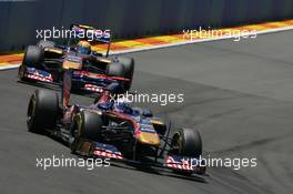 26.06.2011 Valencia, Spain,  Sebastien Buemi (SUI), Scuderia Toro Rosso  - Formula 1 World Championship, Rd 08, European Grand Prix, Sunday Race