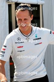 25.06.2011 Valencia, Spain,  Michael Schumacher (GER), Mercedes GP Petronas F1 Team - Formula 1 World Championship, Rd 08, European Grand Prix, Saturday