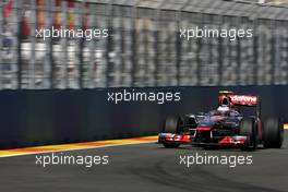 25.06.2011 Valencia, Spain,  Lewis Hamilton (GBR), McLaren Mercedes  - Formula 1 World Championship, Rd 08, European Grand Prix, Saturday Practice